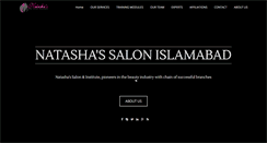 Desktop Screenshot of natashassalon.com