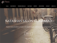 Tablet Screenshot of natashassalon.com